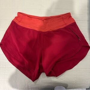 Outdoor Voices Hudson 4” Shorts in Ruby Red